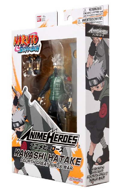 ANIME HEROES NARUTO - HATAKE KAKASHI GOURTH GREAT NINJA WAR