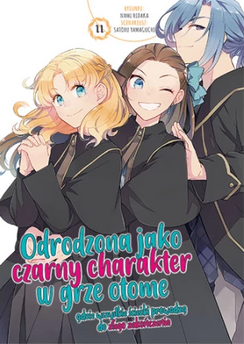 Odrodzona jako czarny charakter w grze otome tom 11