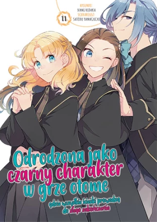 Odrodzona jako czarny charakter w grze otome tom 11