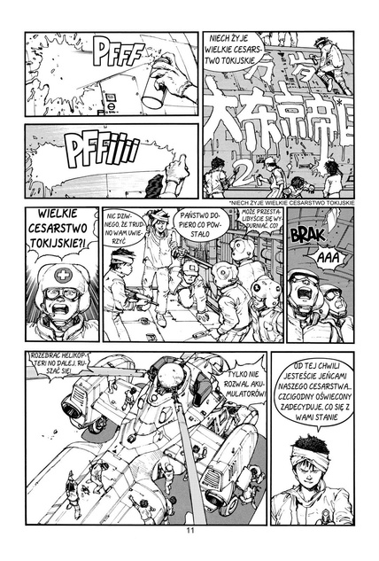 Akira tom 09 II Gatunek